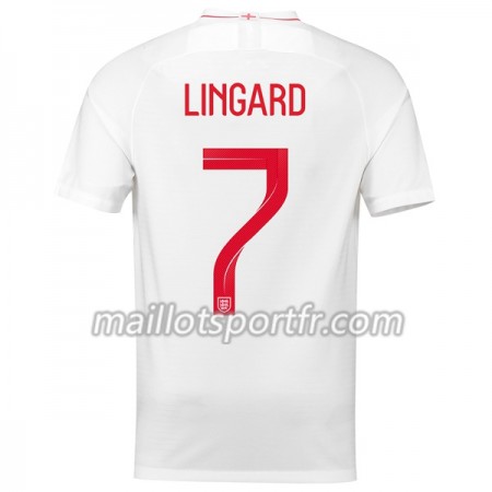 Maillot de Foot Angleterre Lingard 7 Domicile Coupe du monde 2018